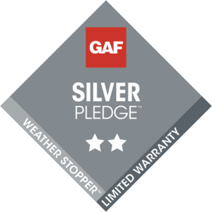 Weatherguard Roofing & Restoration | GAF Silver Pledge logo