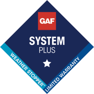 Weatherguard Roofing & Restoration | GAF System Plus logo