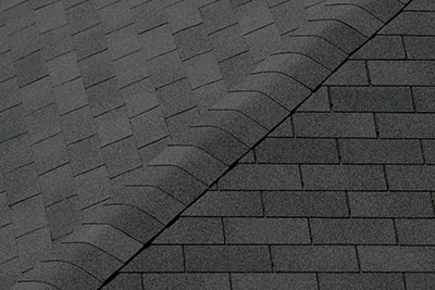 Weatherguard Roofing & Restoration | Close up of black asphalt shingles for roofs