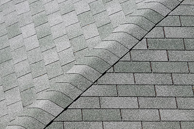 Weatherguard Roofing & Restoration | Close up of gray asphalt shingles for roofs